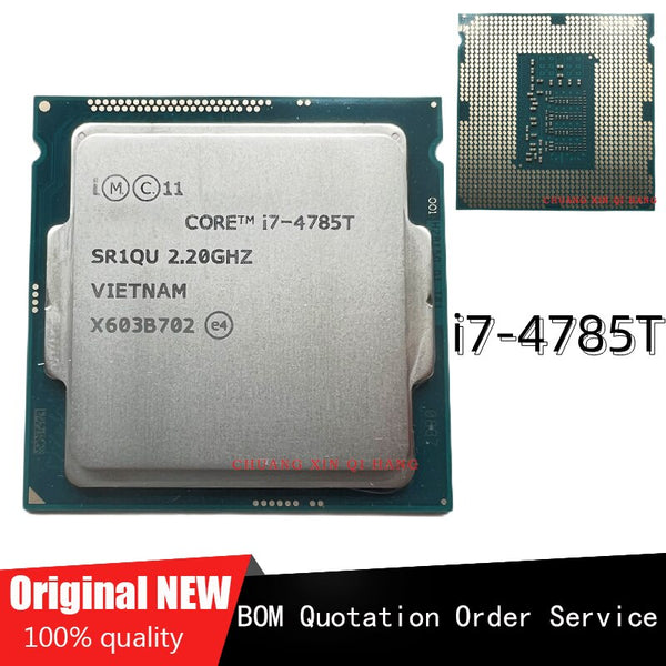 Brand New for i7-4785T 22nm 35W desktop processors scrattered pieces CPU I7 4785T Warranty