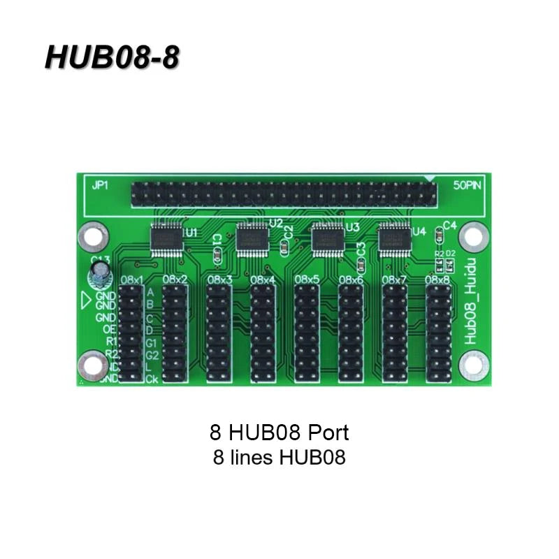 huidu HUB-75E full color adapter board for advertising led video big l ...