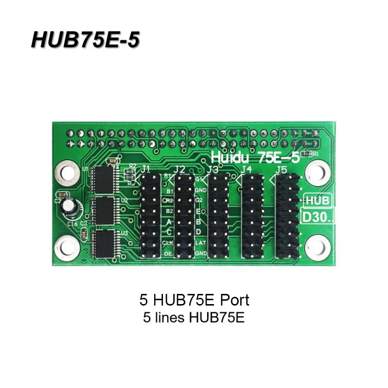 huidu HUB-75E full color adapter board for advertising led video big l ...