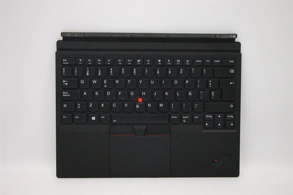 StoneTaskin For Lenovo Tablet X1 3rd Gen Dock Keyboard Palmrest Touchpad Spanish Black 02HL159 SP Layout KB