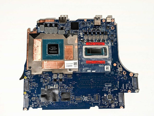 StoneTaskin For DELL ALIENWARE M15 R7 CORE Laptop Motherboard LA-L651P Intel I7-12700H CPU GEFORCE RTX 3070TI 8GB GPU Notebook MOTHERBOARD DJVK7