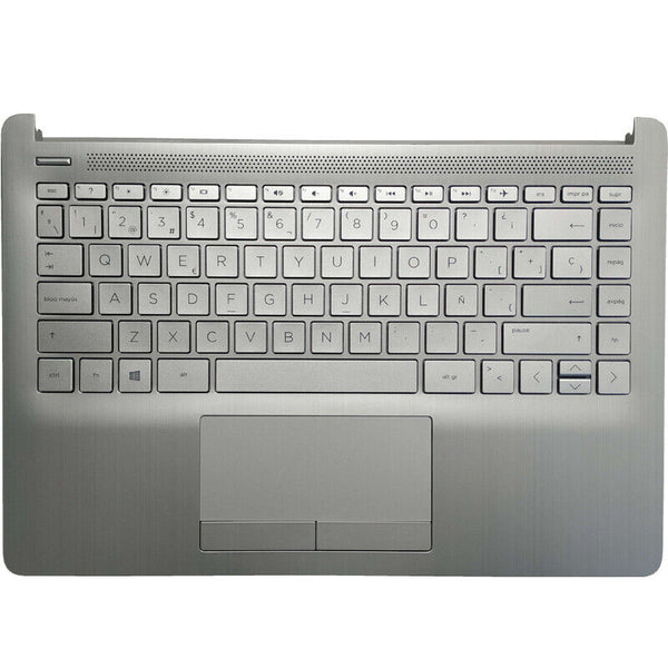 StoneTaskin Spanish/Latin Keyboard FOR HP Pavilion 14-CF 14-DF 14-DK 14S-DK 14S-CF 240 G8 Laptop KB With Plamrest C Cover