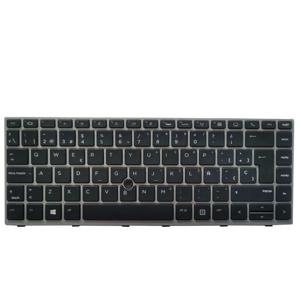 StoneTaskin Brand New Original FOR HP EliteBook 840 G5 G6 846 745 G5 ZBook 14u G5 14u G6 Latin Spanish Keyboard