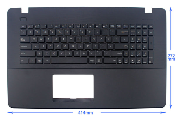 StoneTaskin Original Brand New  Black US-Intl Keyboard Black Palmrest For ASUS X751 X751SA X751SJ X751SV X751YI  Notebook KB Free Fast Shipping