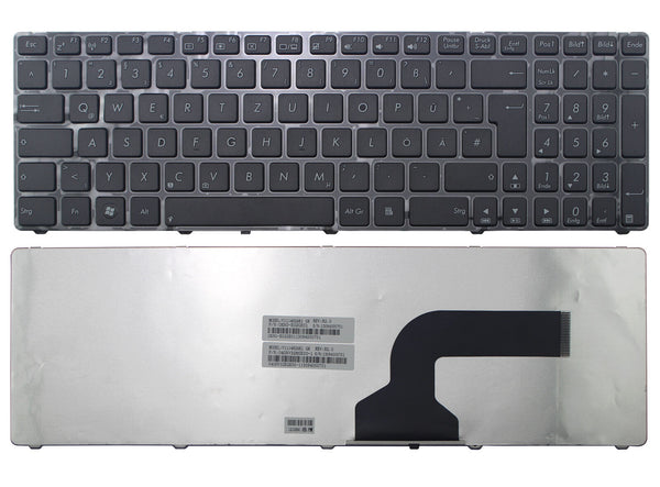 StoneTaskin Original Brand New Black German Keyboard Black Frame For ASUS G51 G51J3D G51Jx G51VX G53 G53Jg Notebook KB Fast Shipping