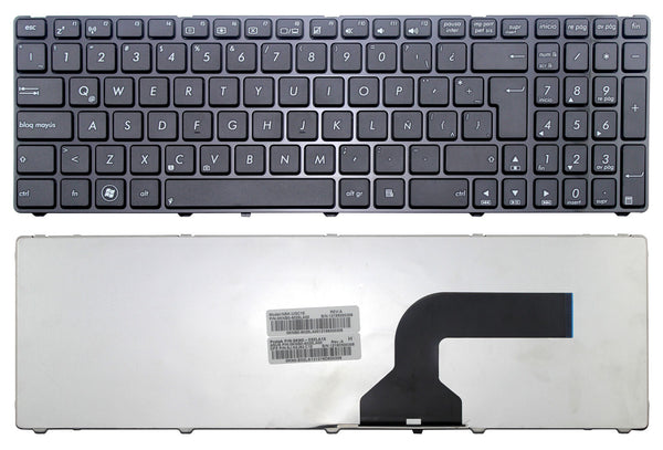 StoneTaskin Original Brand New Black Latin Spanish Keyboard Black Frame For ASUS K72 K72DY K72F K72JB K72Jk Notebook KB Fast Shipping