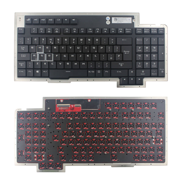 StoneTaskin Wholesale Original Black UK Laptop Keyboard For ASUS GX800 GX800VH KB