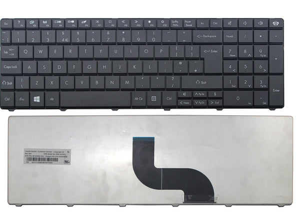 StoneTaskin Original Brand New  Black UK Keyboard For Gateway Gateway NV570P31u  Notebook KB Free Fast Shipping