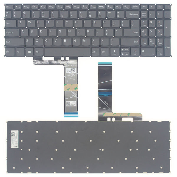 StoneTaskin Original Brand New Gray US Laptop Keyboard For Lenovo ideapad Slim 7-15IMH05 82AE  Notebook KB Free Fast Shipping