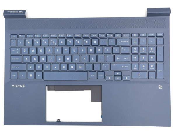 StoneTaskin Genuine NEW HP Victus 16-e 16-d Keyboard/ Upper Case M75758-B31 Laptop Notebook Palmrest With Keyboard Assembly Fully Tested Free Shipping