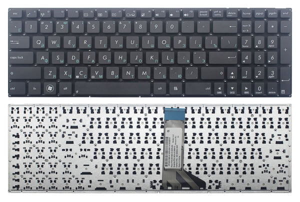 StoneTaskin Wholesale Original Brand New Black Russian Laptop Keyboard For ASUS R512 R512MA R512MAV X551 X551CA X551MA X551MAV KB