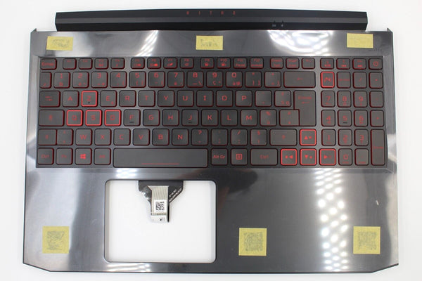 StoneTaskin Genuine NEW Acer Nitro 5 AN515-55 AN515-57 Keyboard 6B.QAZN2.019 AZERTY Laptop Notebook Palmrest With Keyboard Assembly Fully Tested Free Shipping