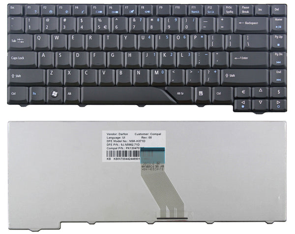 StoneTaskin Original Brand New Black UI Keyboard For Acer Aspire 4735Z 4735ZG 4920 4920G 4920Z 4925 4925G 4930 Notebook KB Fast Shipping