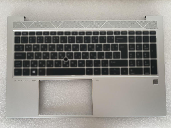 StoneTaskin For HP EliteBook 855 G7 M21678-031 English UK Keyboard Palmrest STICKER NEW