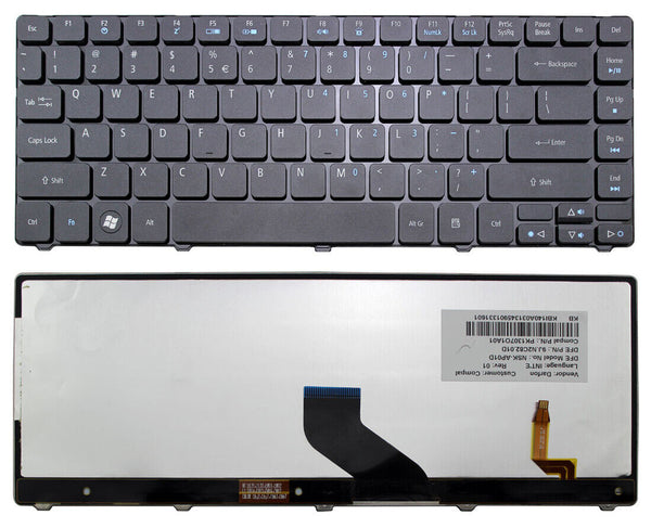 StoneTaskin Original Brand New Crystal Gray US Backlit Keyboard For Acer Aspire 4560 4560G 4625 4625G 4733 Notebook KB Fast Shipping