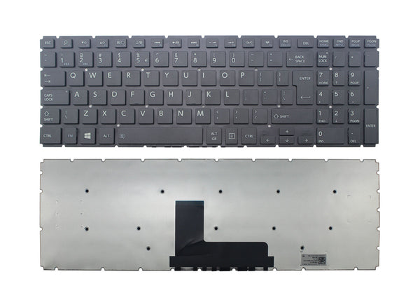 StoneTaskin Original Brand New  Black UI Keyboard For Toshiba Satellite S50-C S50D-B S50DT-B S50T-B S50T-C  Notebook KB Free Fast Shipping