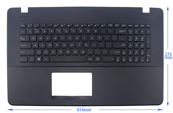 StoneTaskin Original Brand New Black US-Intl Keyboard Black Palmrest For ASUS F751 F751LA F751LAV F751LB F751LD Notebook KB Fast Shipping