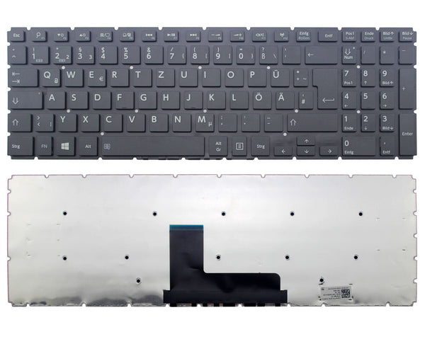StoneTaskin Original Brand New Black German Keyboard For Toshiba Satellite C55-C L50-B L50-C L50D-B L50D-C Notebook KB Fast Shipping