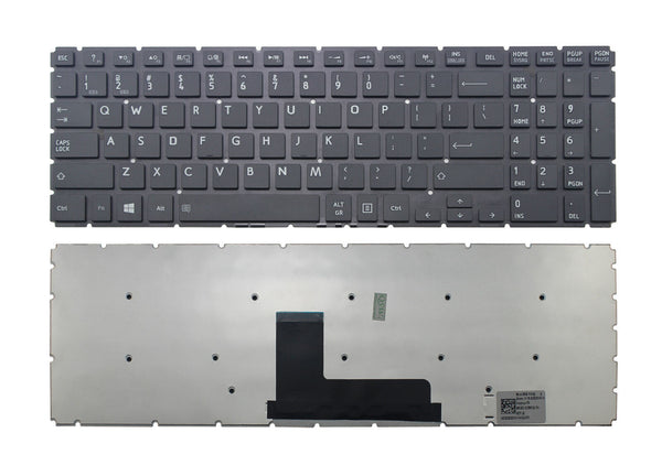 StoneTaskin Original Brand New Black US Keyboard For Toshiba Satellite C55-C L50-B L50-C L50D-B L50D-C L50DT-B Notebook KB Fast Shipping