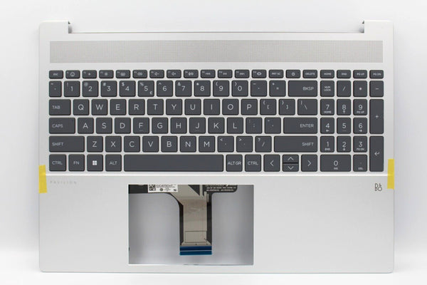 StoneTaskin Genuine NEW HP Pavilion Plus 16-AB Upper Case Keyboard N62815-B31 N66281-B31 Notebook KB Fully Tested Free Shipping