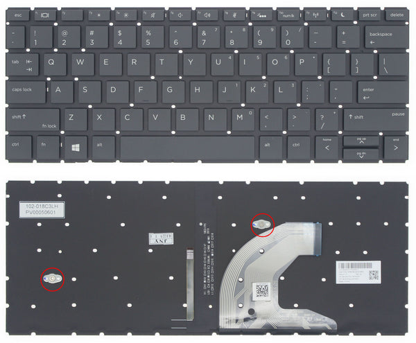 StoneTaskin Original Black US Backlit Keyboard For HP ProBook 430 G6 G7 435Fully Tested Free Shipping