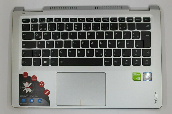 StoneTaskin Original Lenovo Yoga 710 / 710 -14 Palmrest / Keyboard P/N: SN20K82247 Laptop Notebook Palmrest With Keyboard Assembly Fully Tested Free Shipping