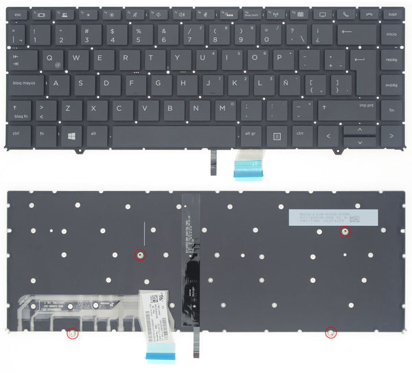 StoneTaskin Original Black Latin Spanish Backlit Keyboard For HP EliteBook 1050 G1 Fully Tested Free Shipping