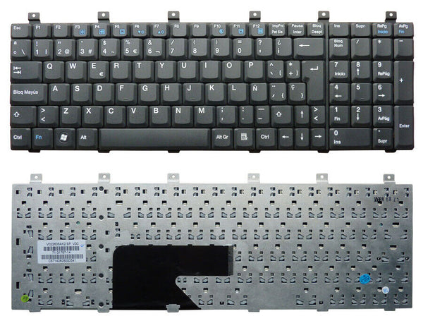 StoneTaskin Original Brand New  Black Spanish Keyboard For Gateway Packard Bell K152 SJ51 SJ81 SJ82  Notebook KB Free Fast Shipping