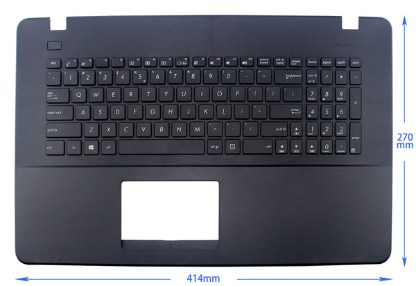 StoneTaskin Original Brand New Black UI Keyboard Black Palmrest For ASUS F751 F751LA F751LAV F751LB F751LD Notebook KB Fast Shipping