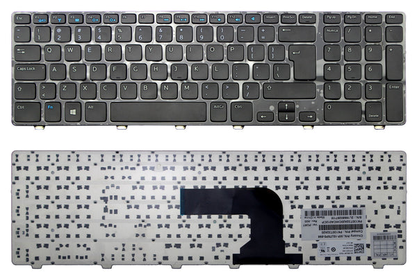 StoneTaskin Original Brand New Black US Keyboard Black Frame big enter For Dell Inspiron 17 3721 3737 17R 5721 Fast Shipping