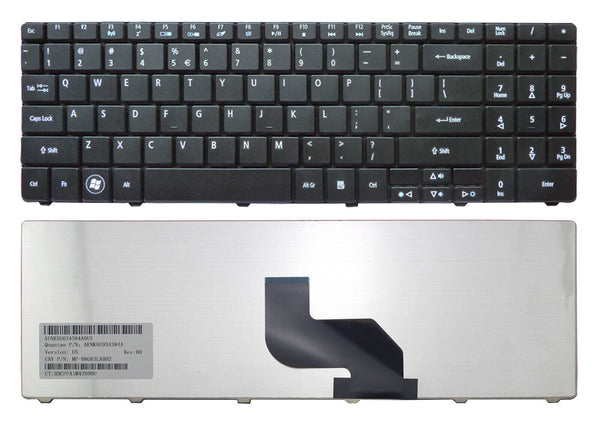 StoneTaskin Original Brand New Black UI Keyboard For Acer Emachines G725 Notebook Keyboard KB Fully Tested Free Shipping