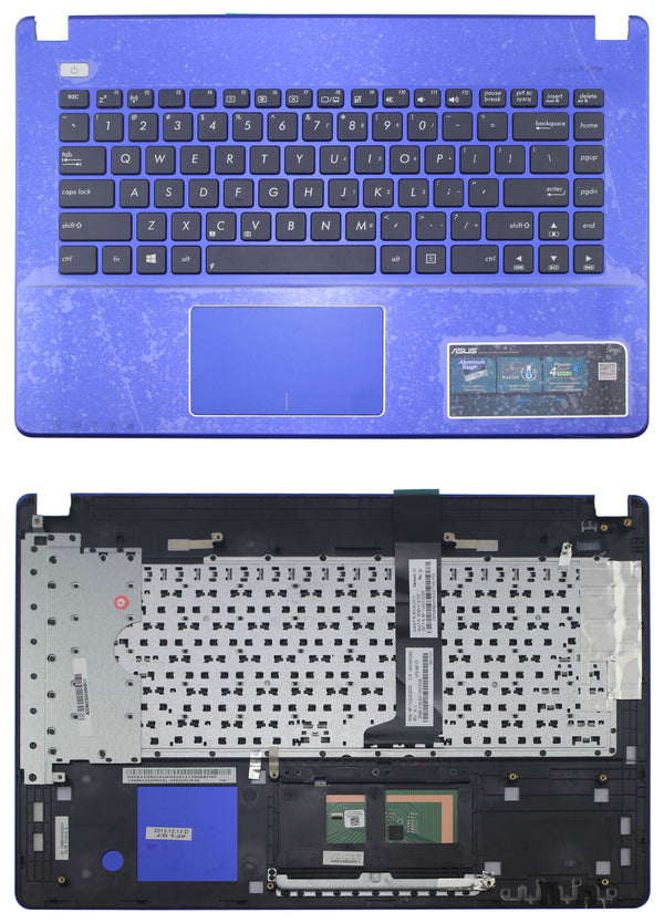 StoneTaskin Original Brand New Black US Keyboard Blue Palmrest For ASUS K450 K450LAV K450LB K450LC K450LD Notebook KB Fast Shipping
