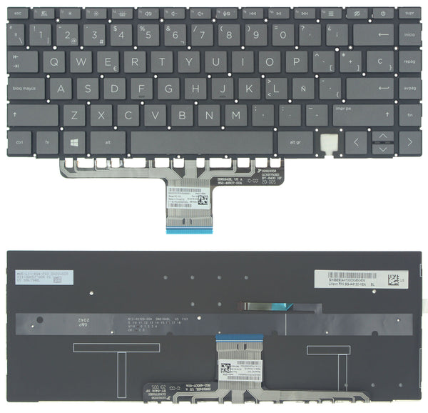 StoneTaskin Brand New Original Black Spanish Backlit Keyboard For HP Spectre x360 14-ea0000 14-ea1000 14-ea2000