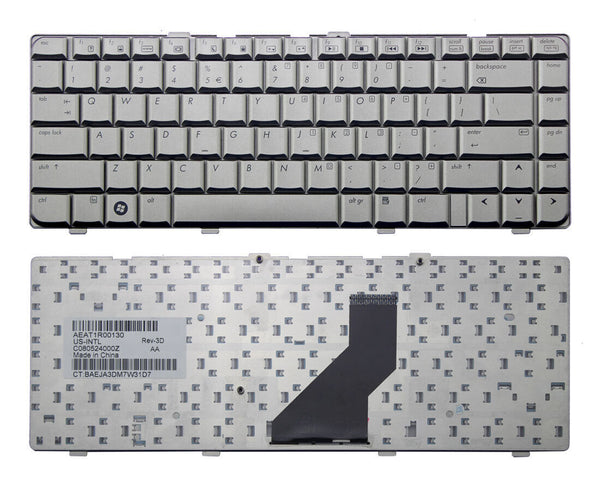 StoneTaskin Original Brand New Silver UI Laptop Keyboard For HP Pavilion dv6400 dv6400a dv6500 dv6500t dv6500z dv6600  Notebook KB Free Fast Shipping