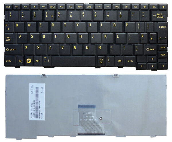 StoneTaskin Original Brand New Black UK Keyboard For Toshiba Mini AC100 AC100-10D AC100-10U AC100-10Z Notebook KB Fast Shipping