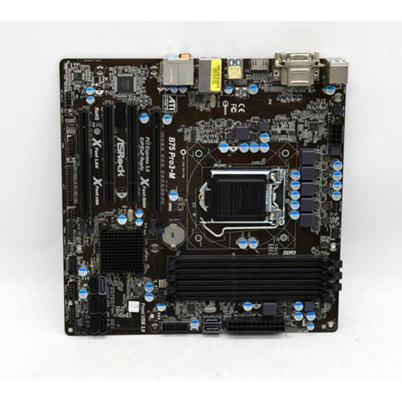 StoneTaskin Original For ASRock B75 Pro3-M Intel B75 LGA 1155 DDR3 Mot