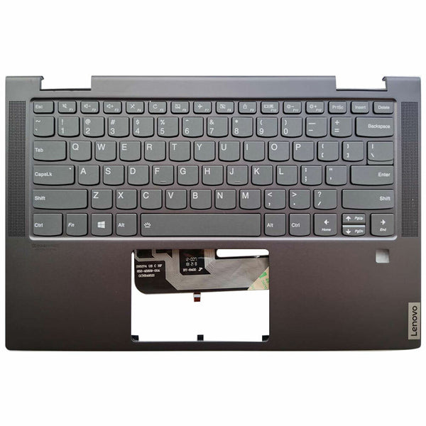 NEW For Lenovo Yoga C740-14 C740-14IML US keyboard Upper Palmrest Case