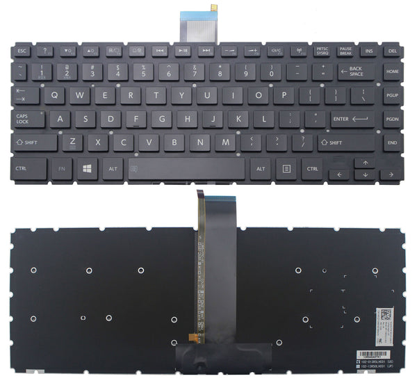 StoneTaskin Original Black US Backlit Keyboard For Toshiba Satellite E40-B E40D-B E40DT-B E40T-B Fully Tested Free Shipping