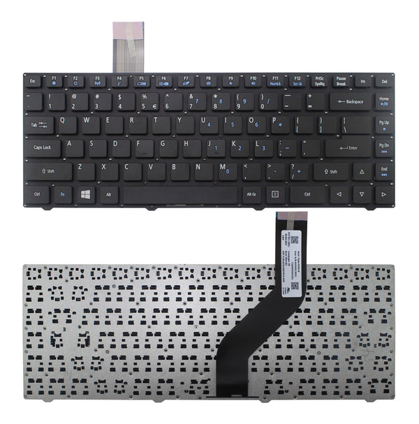 StoneTaskin Original Brand New Black UI Laptop Keyboard For Acer Aspire One Cloudbook 1-431 1-431M  Notebook KB Free Fast Shipping