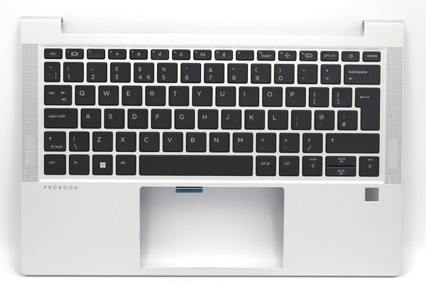 StoneTaskin Genuine NEW HP ProBook 430 G8 Upper Case/ Keyboard M24297-031 UK Silver Notebook KB Fully Tested Free Shipping