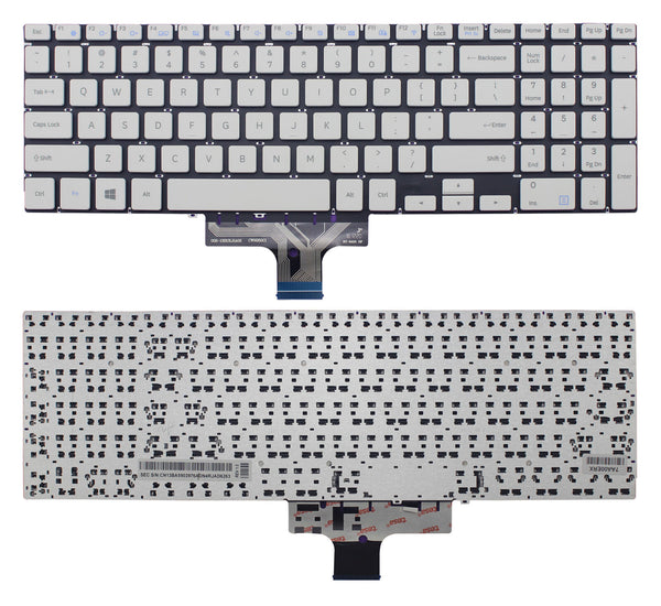 StoneTaskin Original Brand New Silver US Keyboard For Samsung NP500R5H NP500R5K NP500R5L Notebook KB Fast Shipping