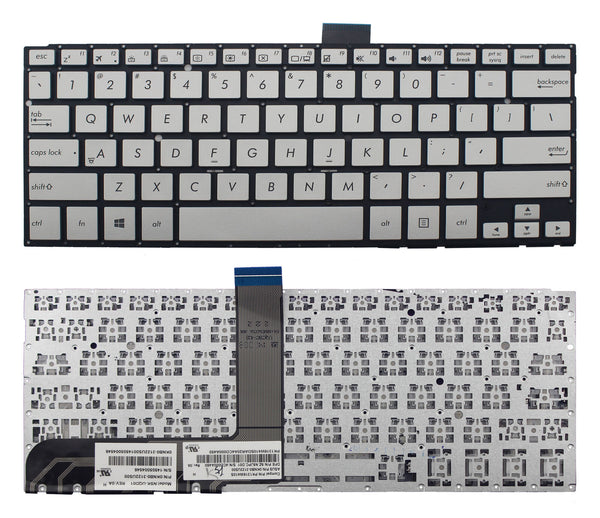 StoneTaskin Original Brand NewSilver US Laptop Keyboard For ASUS TP300 TP300LJ TP300UA TP301 TP301UA TP301UJ Notebook KB