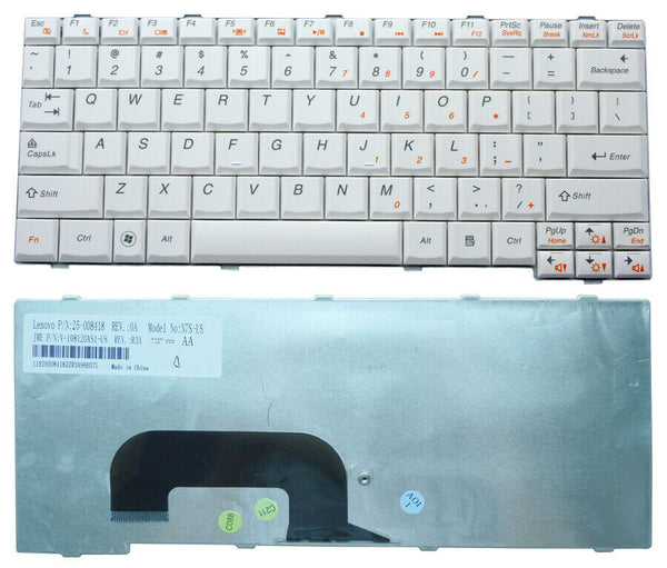 StoneTaskin Original Brand New White US Keyboard For Lenovo ideapad S12 Notebook KB Fast Shipping