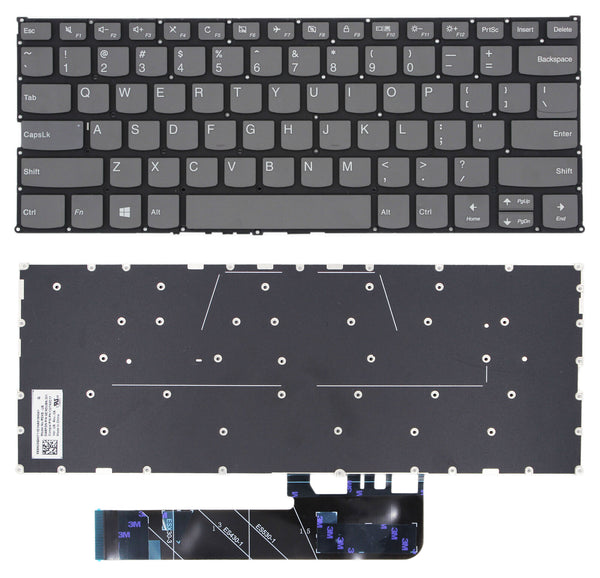 StoneTaskin Original Brand New Gray US Keyboard For Lenovo yoga C640-13IML LTE C740-14IML S740-14IIL Notebook KB Fast Shipping