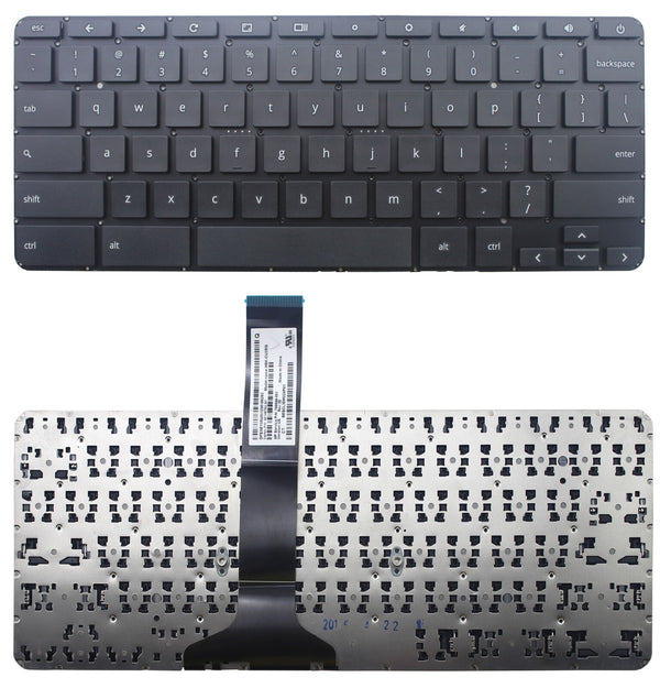 StoneTaskin Original Brand New Black US Laptop Keyboard For HP Chromebook 11-2100 (with DataPass) 11-2200  Notebook KB Free Fast Shipping