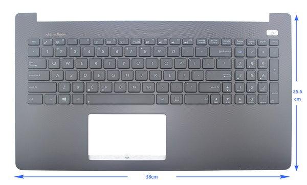 StoneTaskin Original Brand New  Black US Keyboard Black Palmrest For ASUS X502 X502CA  Notebook KB Free Fast Shipping