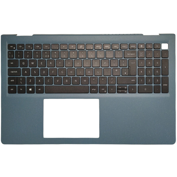 Blue FOR DELL Inspiron 15 3510 3511 3515 3530 3535 UK Keyboard Palmrest Cover