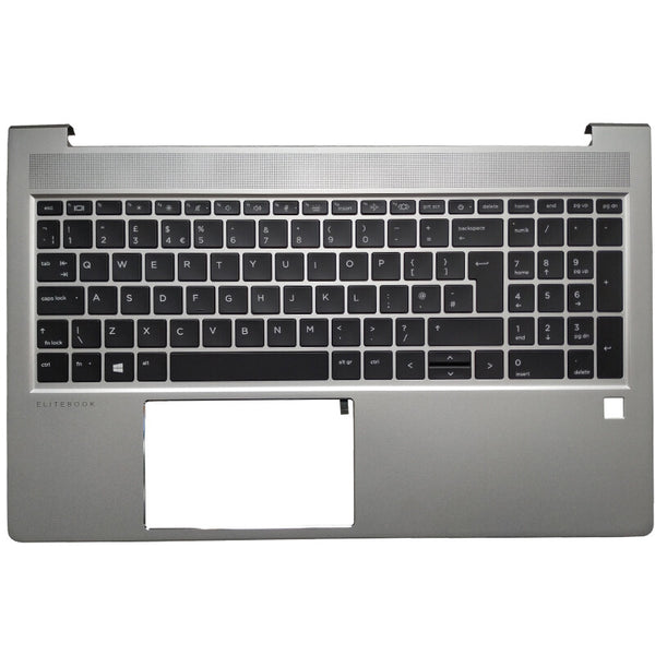 Laptop NEW FOR HP EliteBook 650 G9 655 G9 UK Keyboard Upper Case Palmrest Cover