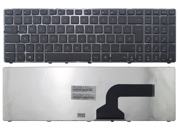 StoneTaskin Original Brand New Black German Keyboard Black Frame For ASUS K52 K52Je K52JK K52Jr K52JT K52JU Notebook KB Fast Shipping