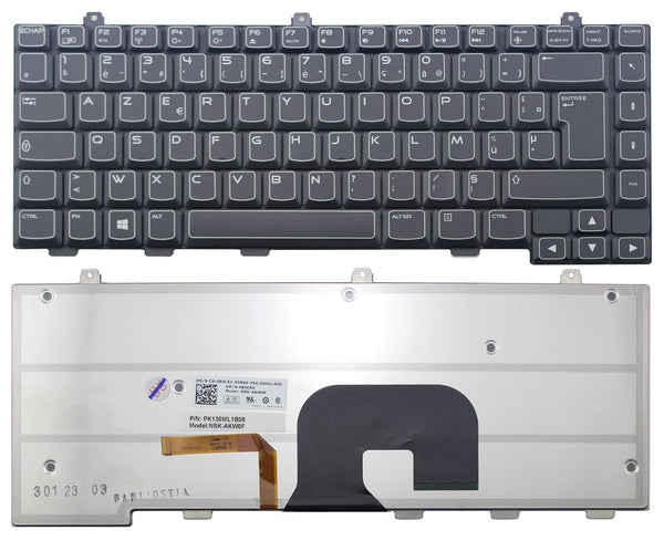 StoneTaskin Wholesale Brand New Black French Backlit Laptoap Keyboard For Alienware Alienware M14x R2 KB